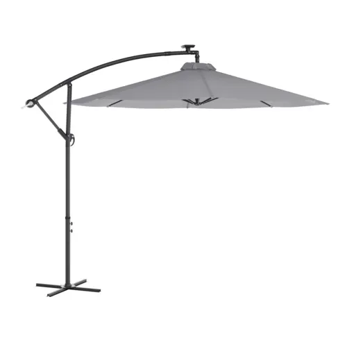 Flash Furniture Flash Furniture GM-WL-UU012-GRY-GG Sedona Patio Cantilever Umbrella