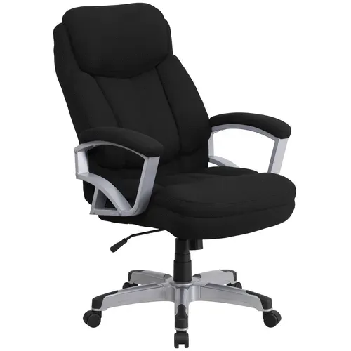 Flash Furniture GO-1850-1-FAB-GG Hercules Series Big & Tall Executive Swivel