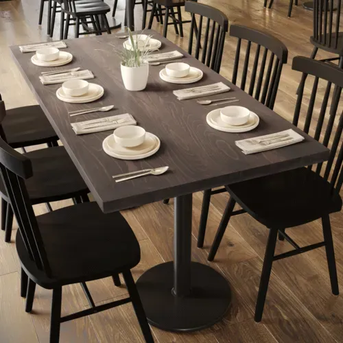 Flash Furniture Flash Furniture GSF-003-30X60-DKBRN-GG Bennett Indoor Tabletop