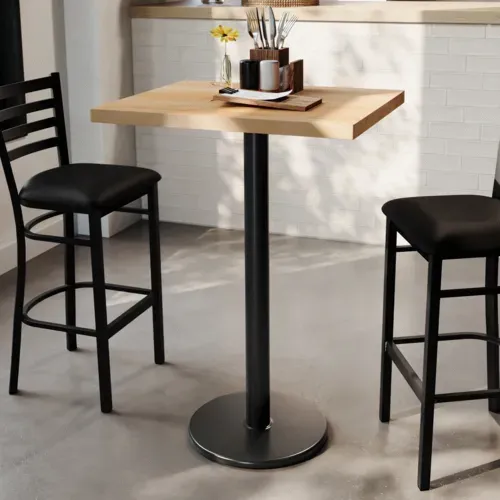 Flash Furniture Flash Furniture GSF-REC2430-NAT-TR18B-GG Bennett Commercial Indoor Tabletop