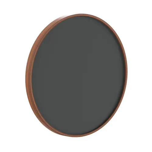 Flash Furniture HGWA-CHKCIRCLE24-BRN-GG Canterbury Magnetic Wall Mount Chalkboard