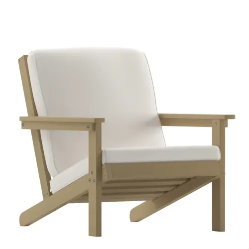 Flash Furniture Flash Furniture JJ-C14021-BR-GG Charlestown Resin Club Chair