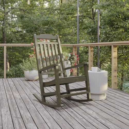 Flash Furniture Flash Furniture JJ-C14703-MHG-GG Winston Rocking Chair