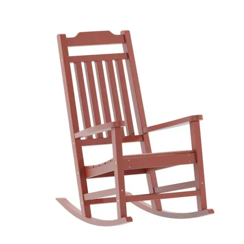 Flash Furniture Flash Furniture JJ-C14703-RED-GG Winston Rocking Chair
