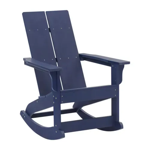 Flash Furniture Flash Furniture JJ-C14709-NV-GG Finn Rocking Chair
