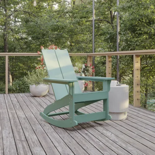 Flash Furniture Flash Furniture JJ-C14709-SFM-GG Finn Rocking Chair