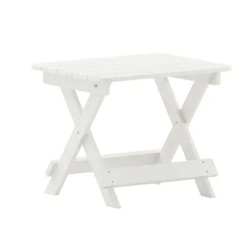 Flash Furniture Flash Furniture LE-HMP-2012-1620H-WT-GG Halifax Folding Side Table