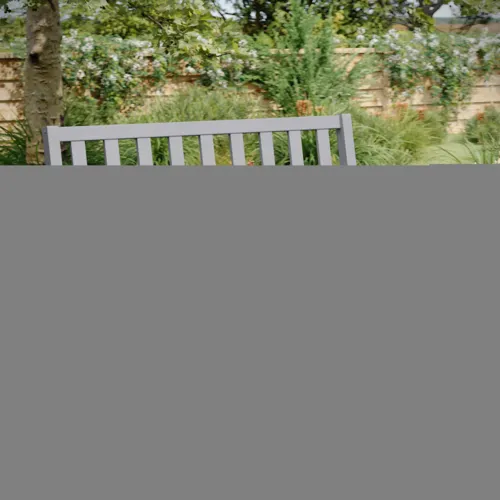 Flash Furniture Flash Furniture LE-HMP-2035-12-GRY-GG Ellsworth Indoor/Outdoor Bench