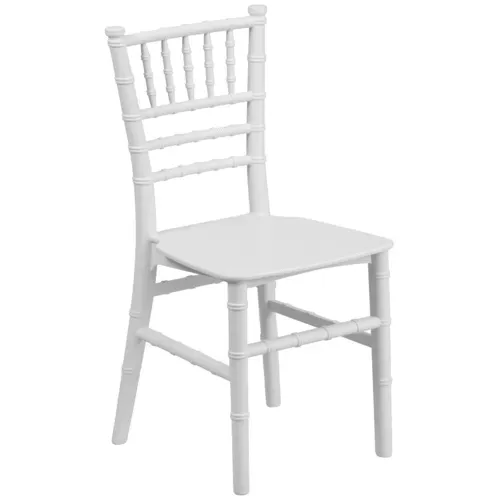Flash Furniture LE-L-7K-WH-GG Kid's Chiavari Chair