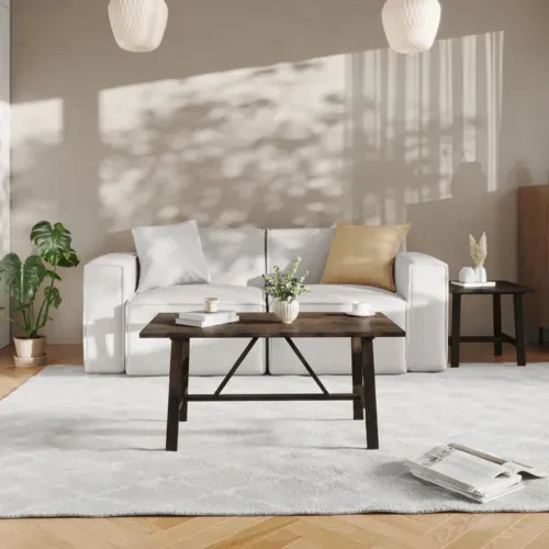 Flash Furniture Flash Furniture LFS-2013-DKGRY-GG Eli Coffee Table