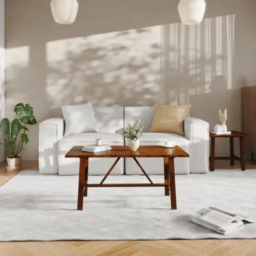 Flash Furniture Flash Furniture LFS-2013-WAL-GG Eli Coffee Table