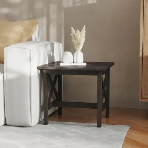 Flash Furniture Flash Furniture LFS-4002-DKGRY-GG Jasper End Table