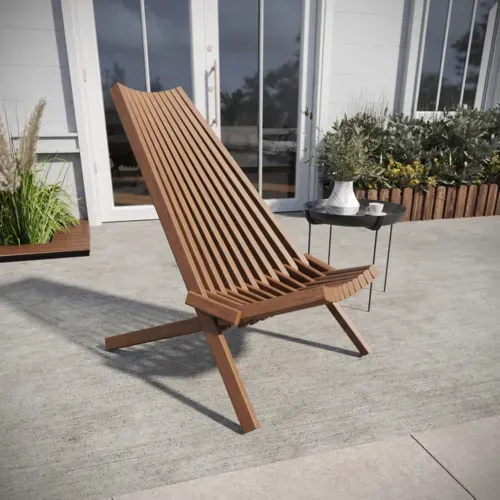 Flash Furniture Flash Furniture LTS-0441-BR-GG Delia Folding Chair
