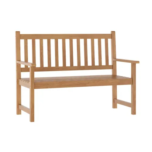 Flash Furniture Flash Furniture LTS-0525-BR-GG Adele Patio Wood Bench