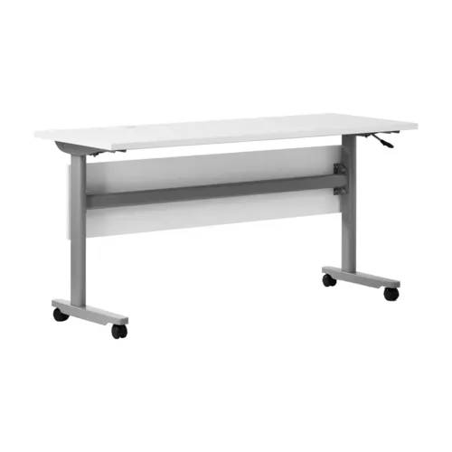 Flash Furniture Flash Furniture MT-M6024-T-LEG-WHTGRY-GG Palmer Training Table
