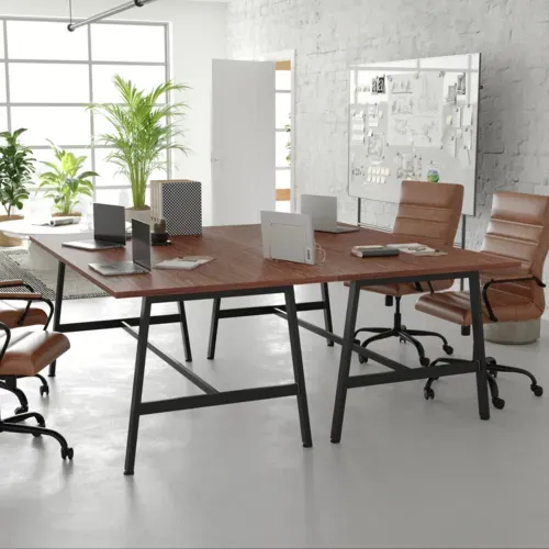 Flash Furniture Flash Furniture MT-M7236-WLT-ABF-GG Redmond Conference Table