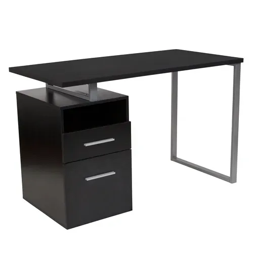 Flash Furniture NAN-JN-2634-G-GG Harwood Computer Desk