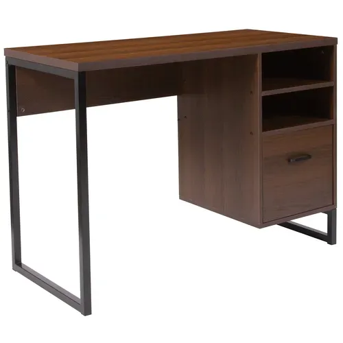 Flash Furniture NAN-NJ-HD10168-GG Northbrook Computer Desk