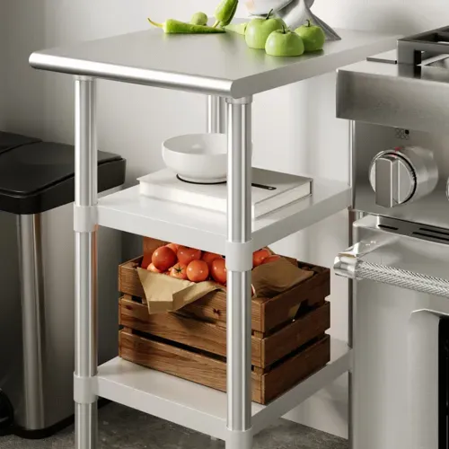 Flash Furniture Flash Furniture NH-GU-2418-GG Woodford Undershelf