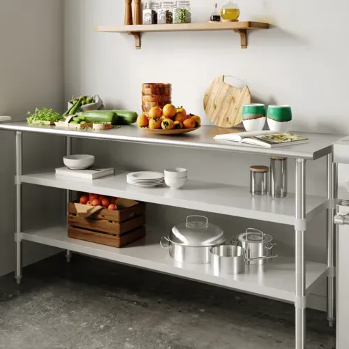 Flash Furniture Flash Furniture NH-GU-2472-GG Woodford Undershelf