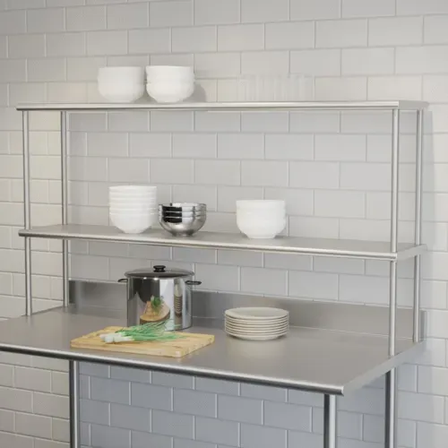 Flash Furniture Flash Furniture NH-OSD-1260-GG Reese Double Overshelf