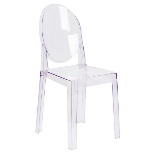 Flash Furniture OW-GHOSTBACK-18-GG Ghost Chair