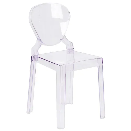 Flash Furniture OW-TEARBACK-18-GG Ghost Chair