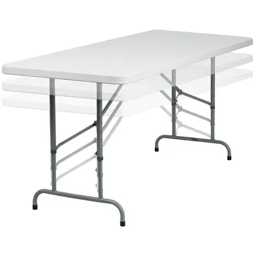 Flash Furniture RB-3072ADJ-GG Folding Table