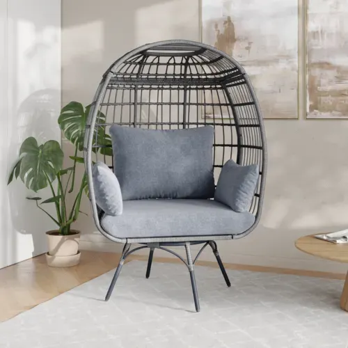 Flash Furniture Flash Furniture SB-C-335-GY-GY-GG Zola Lounge Chair