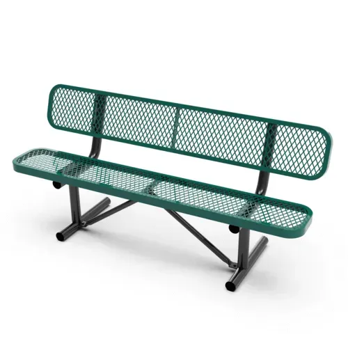 Flash Furniture Flash Furniture SLF-AG4HUT2-H48L-GN-GG Sigrid Outdoor Bench