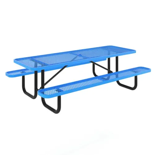 Flash Furniture Flash Furniture SLF-EML-96-BL-GG Mantilla Outdoor Picnic Table