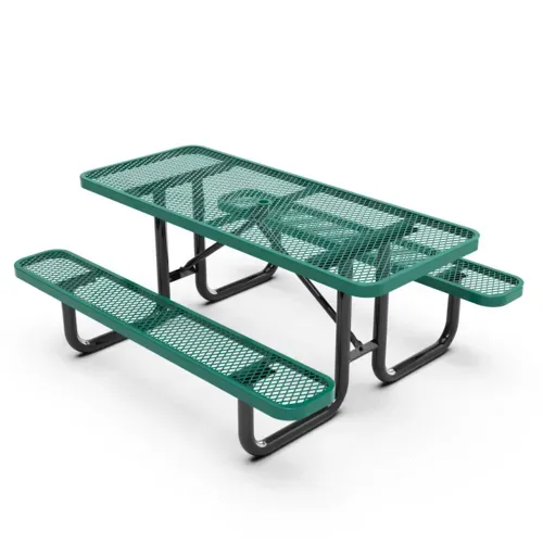 Flash Furniture Flash Furniture SLF-EML72-H48L-GN-GG Mantilla Outdoor Picnic Table