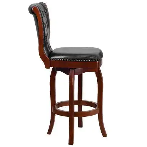 Flash Furniture TA-240130-CHY-GG Swivel Bar Stool