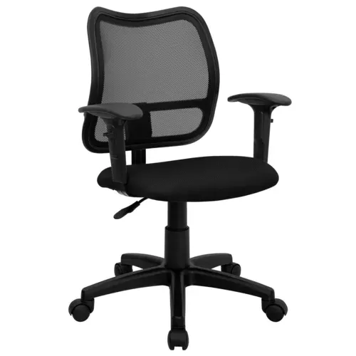 Flash Furniture WL-A277-BK-A-GG Swivel Task Chair