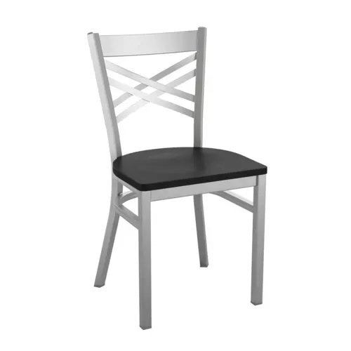 Flash Furniture Flash Furniture XU-6FOB-CLR-BLKW-GG Hercules Series Restaurant Chair
