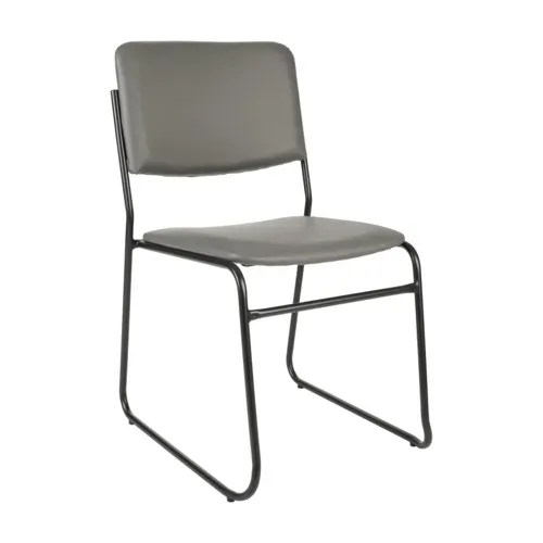 Flash Furniture Flash Furniture XU-8700-GRY-B-VYL-30-GG Hercules Series Stacking Chair