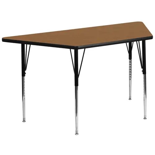 Flash Furniture XU-A3060-TRAP-OAK-T-A-GG Activity Table