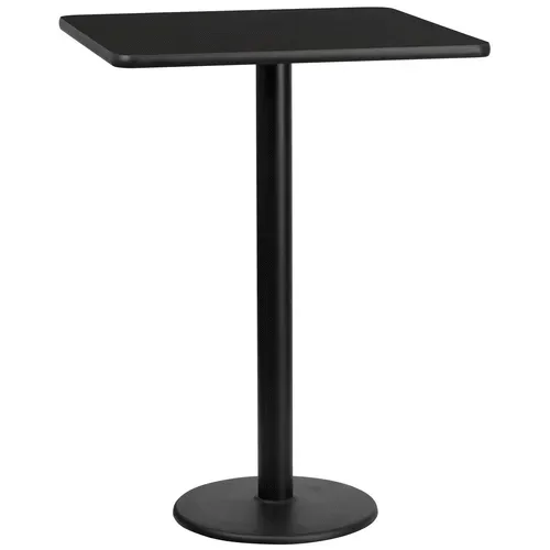 Flash Furniture XU-BLKTB-3030-TR18B-GG Table