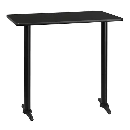 Flash Furniture XU-BLKTB-3042-T0522B-GG Table