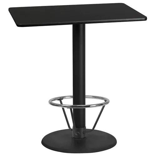 Flash Furniture XU-BLKTB-3042-TR24B-4CFR-GG Table