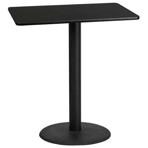 Flash Furniture XU-BLKTB-3042-TR24B-GG Table