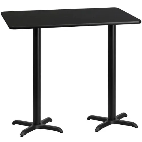 Flash Furniture XU-BLKTB-3060-T2222B-GG Table