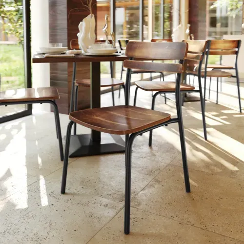 Flash Furniture Flash Furniture XU-CH10443-ANTCPR-GG Cyprus Dining Chair