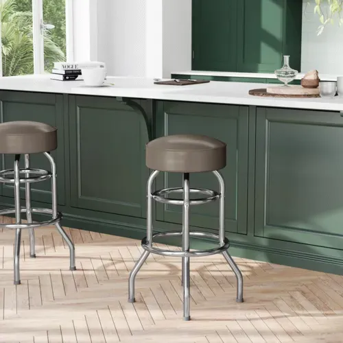 Flash Furniture Flash Furniture XU-D-100-BEIGE-GG Bruno Bar Stool