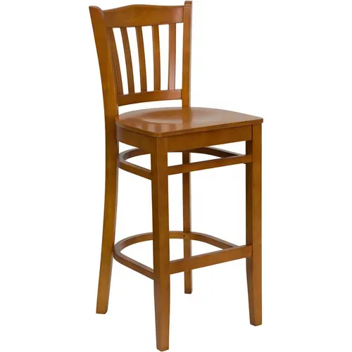 Flash Furniture XU-DGW0008BARVRT-CHY-GG Hercules Series Restaurant Bar Stool