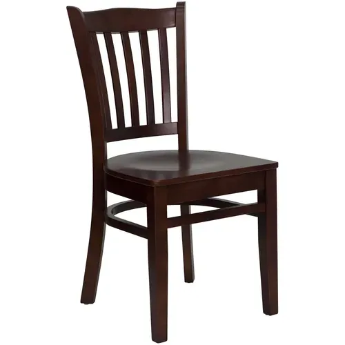 Flash Furniture XU-DGW0008VRT-MAH-GG Hercules Series Restaurant Chair