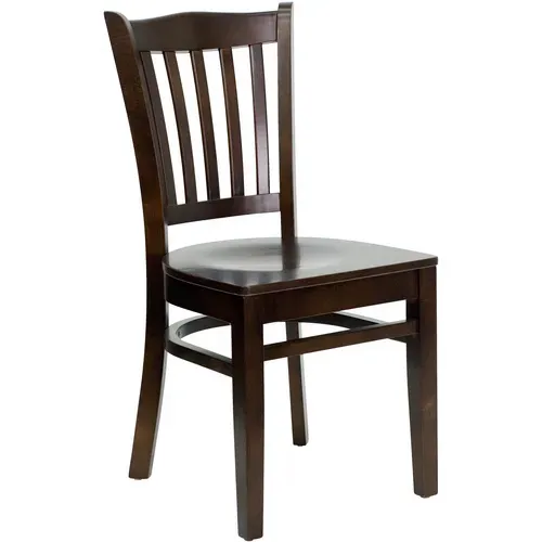 Flash Furniture XU-DGW0008VRT-WAL-GG Hercules Series Restaurant Chair