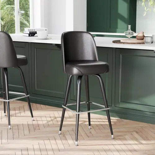 Flash Furniture Flash Furniture XU-F-125-DKBRN-GG James Bar Stool