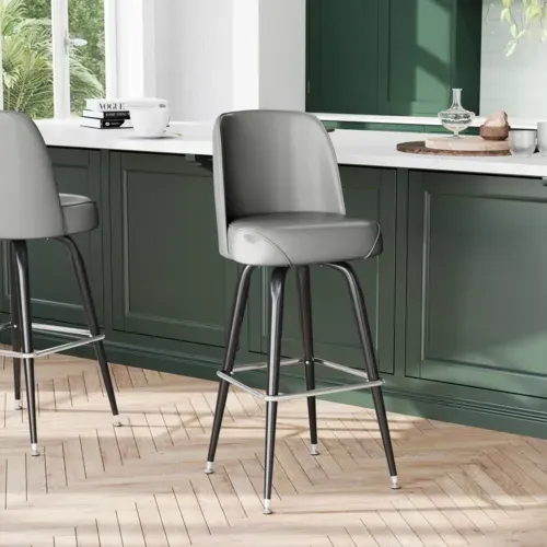 Flash Furniture Flash Furniture XU-F-125-GRY-GG James Bar Stool