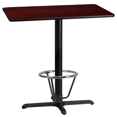 Flash Furniture XU-MAHTB-2442-T2230B-3CFR-GG Table